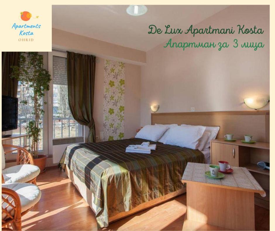 De Lux Apartments Kosta Center Ohrid Exterior photo