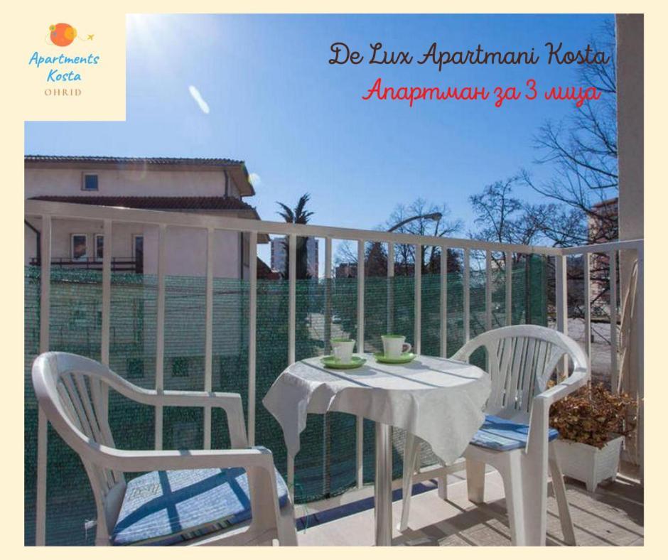 De Lux Apartments Kosta Center Ohrid Exterior photo
